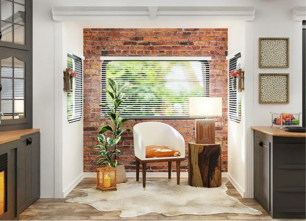 "Modern home interior design with stylish furniture and decor"