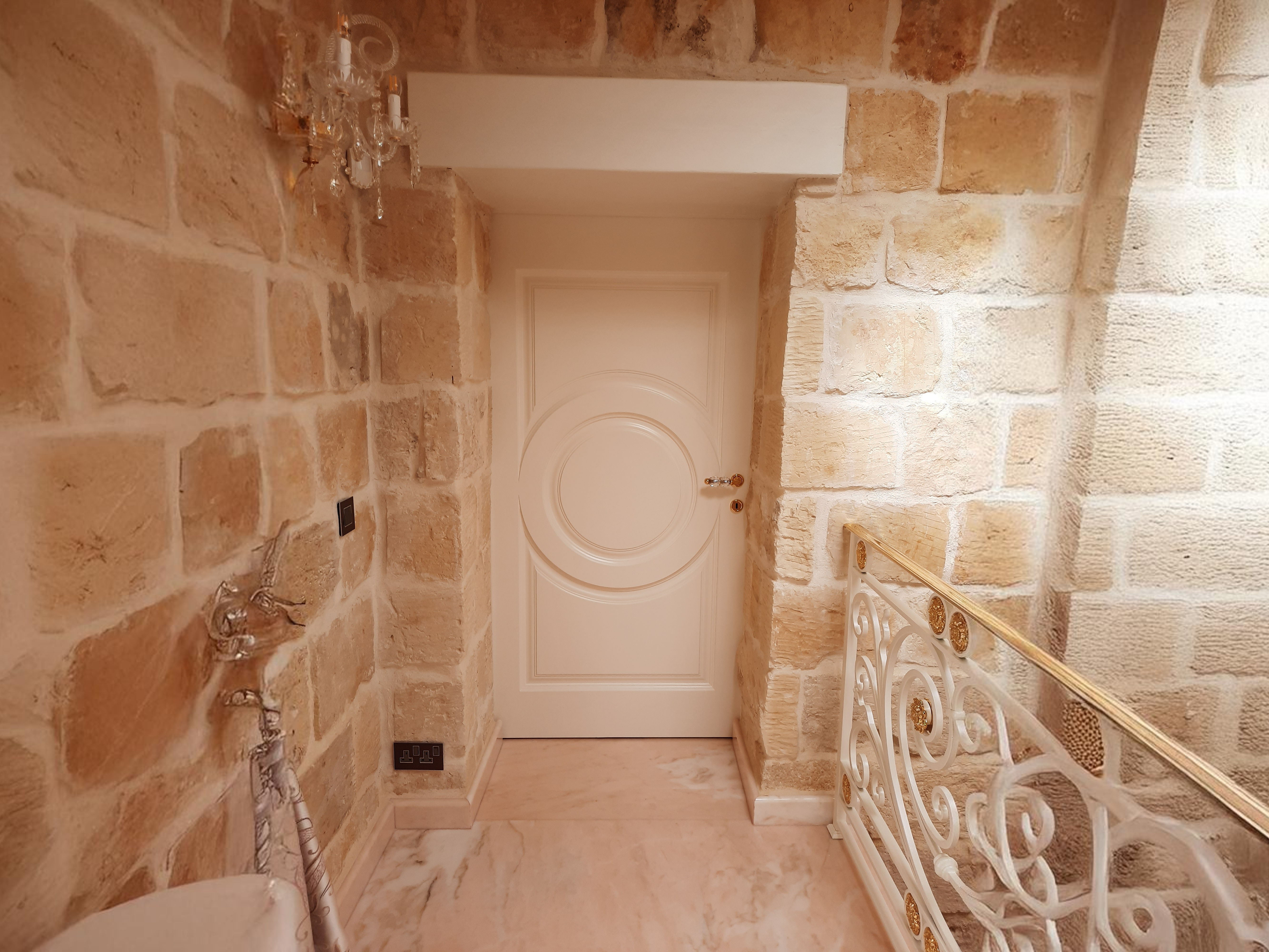 "Night sky illuminated by a glowing firefly with wings outstretched."