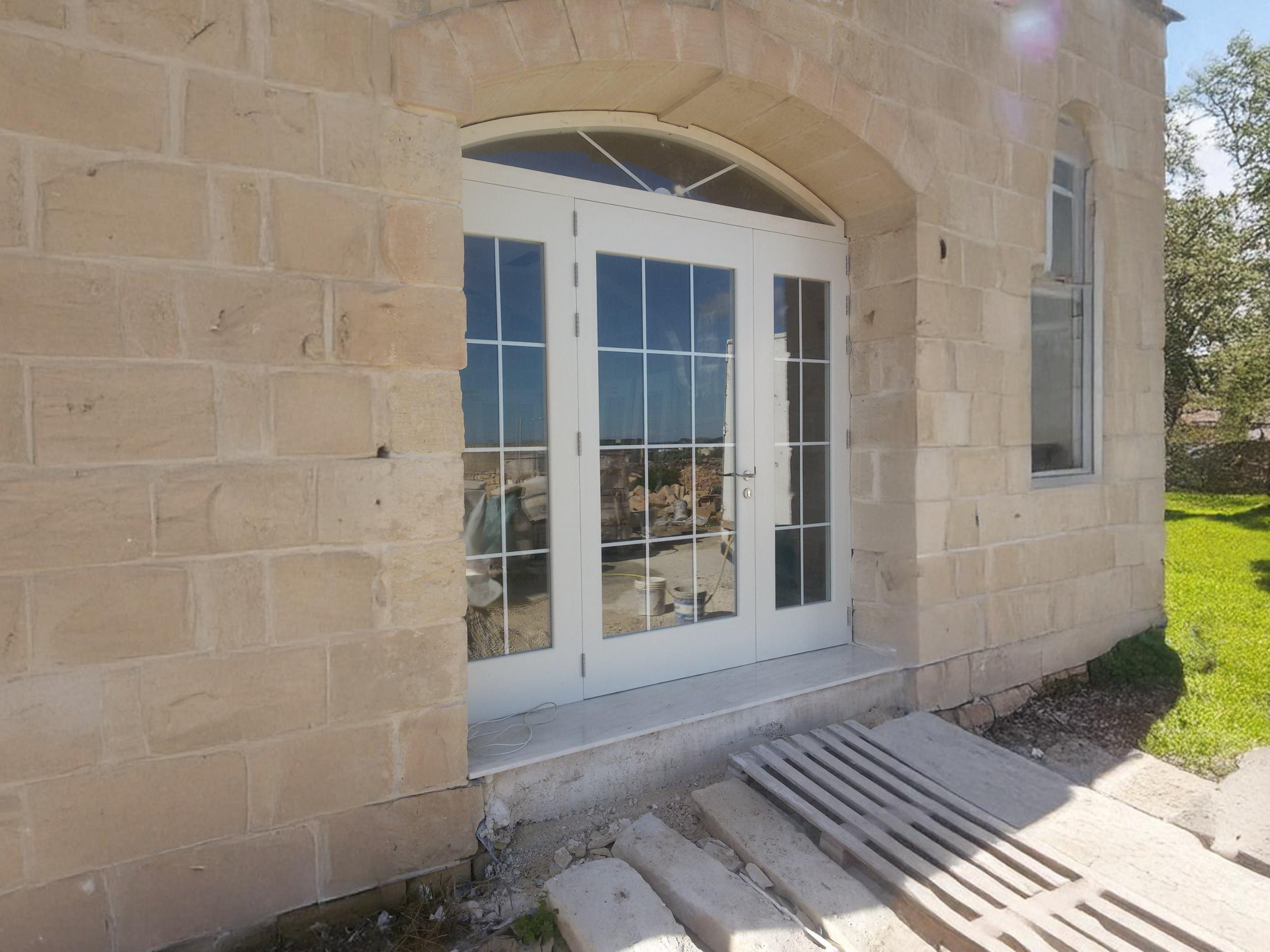 Firefly glowing at night in natural habitat.