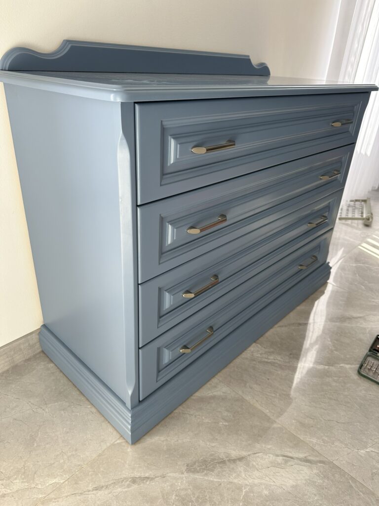 "Elegant bespoke wooden bedroom set in Malta"