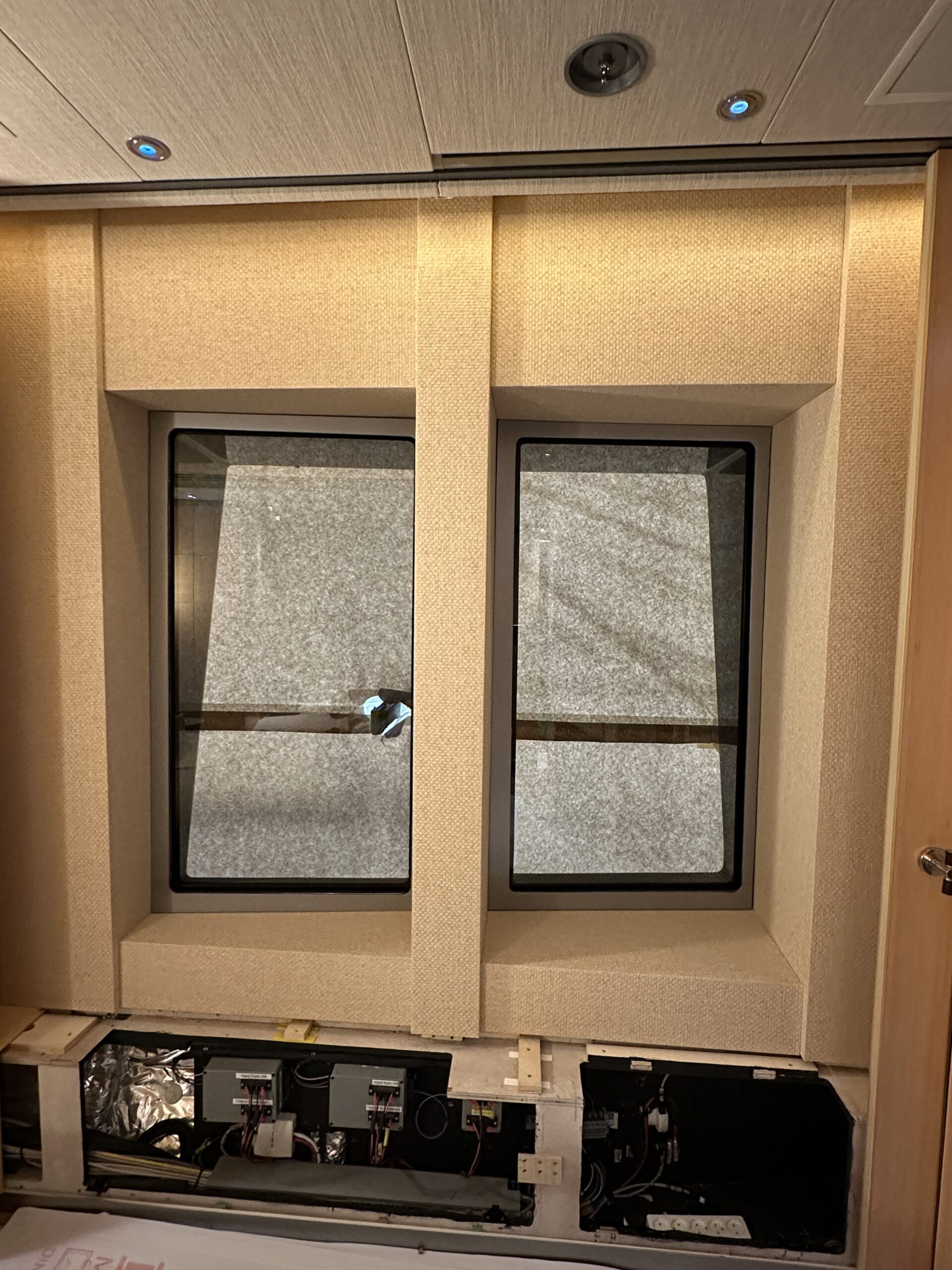 "Contemporary interior design with modern wallpaper in Malta"