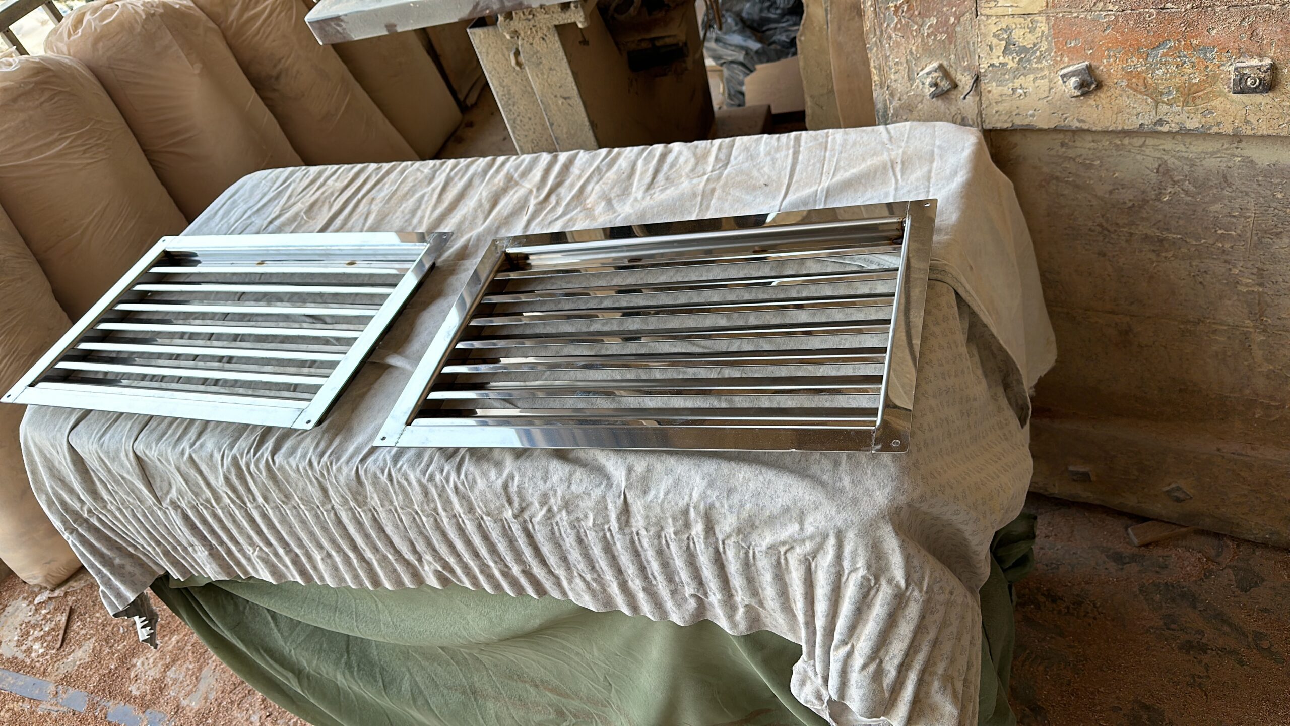 "Unique stainless steel artwork in Malta."